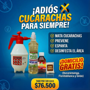 Combo Adiós Cucarachas para Siempre