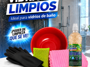 Combo vidrios limpios