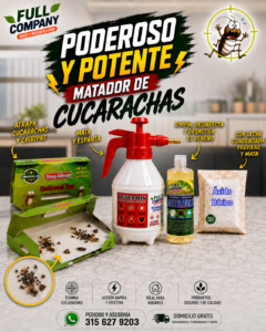 Combo Poderoso y potente matador de cucarachas