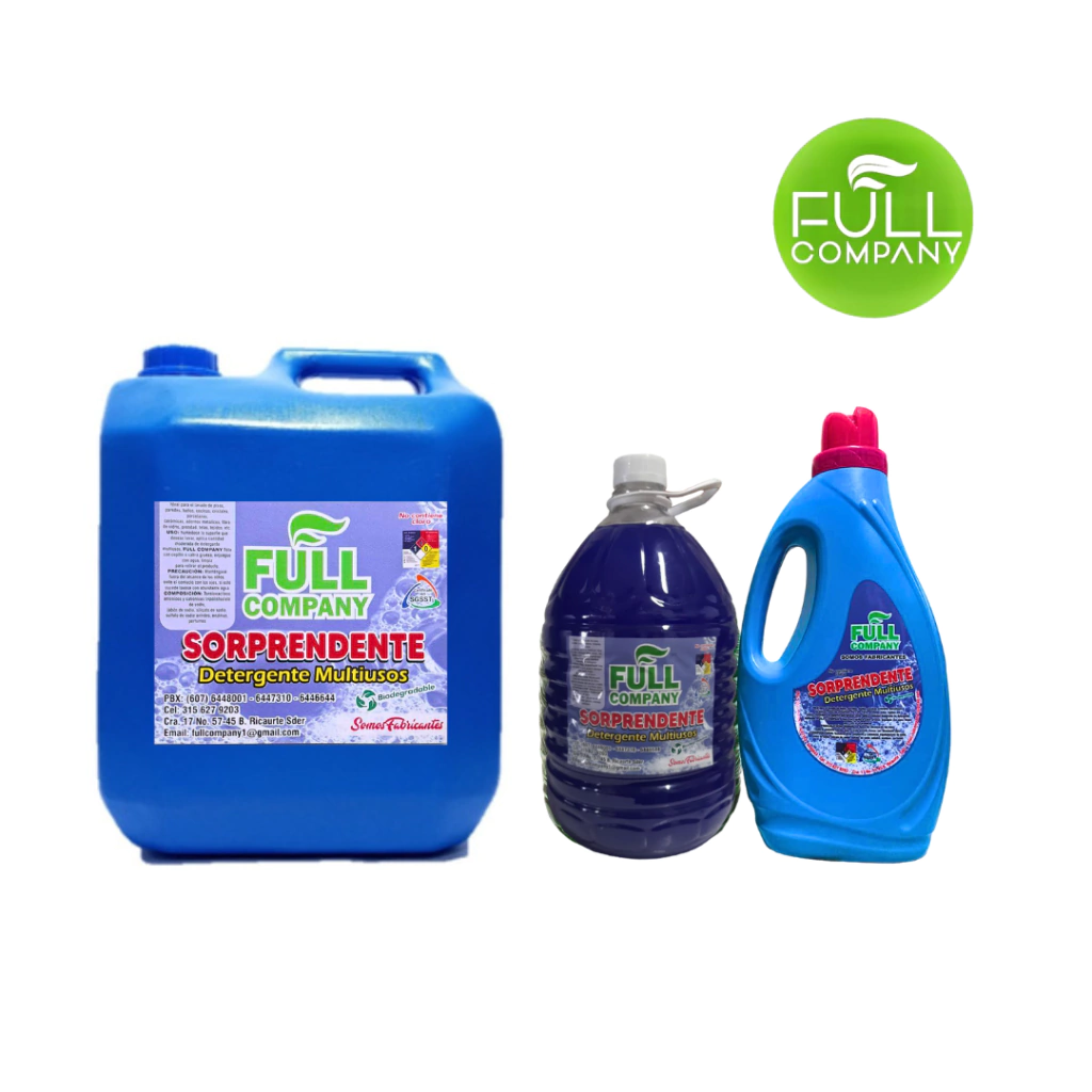 Detergente Líquido Multiusos para Ropa — Full Company