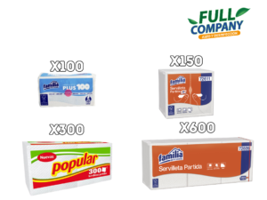 Servilletas de Papel x100 a x600 — Full Company