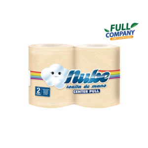 Toalla flujo central ecológica Nube (center pull)