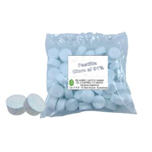 Pastillas de Cloro al 91% x 20 gr