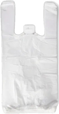 Bolsas de manija blanca