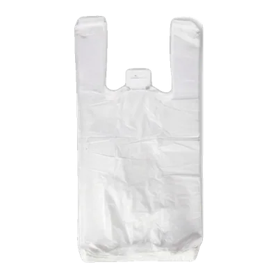 Bolsas de manija blanca