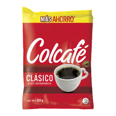 Café instantáneo Colcafé 500 g