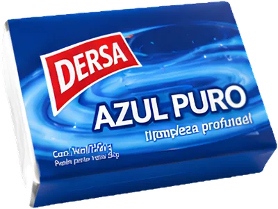 Jabón en barra azul Dersa