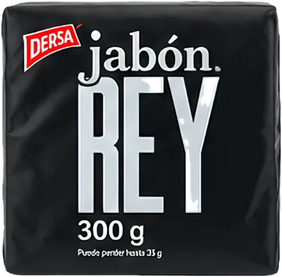 Jabón en barra azul Rey