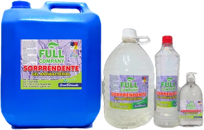 Gel antibacterial al 70%
