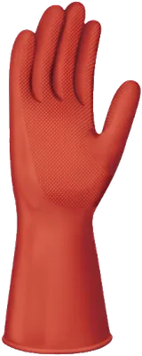 Guantes de aseo Rojos gruesos