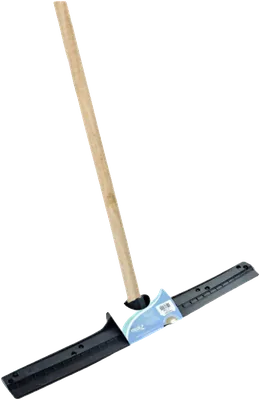 Haragan Caucho 40 cm Cabo Madera 1.20mt
