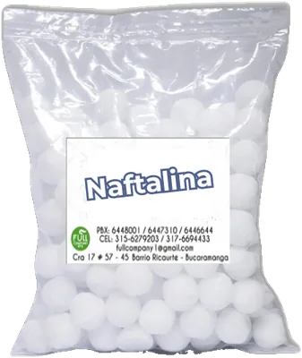 Neftalina paquete x5