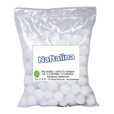 Neftalina paquete x5