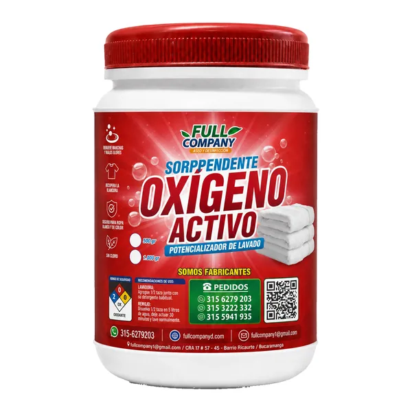 Combo Oxígeno Activo