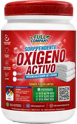 Combo Oxígeno Activo x 4 — Paga 3, lleva 4