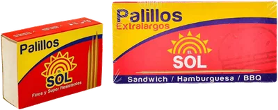 Palillos normales o para hamburguesa