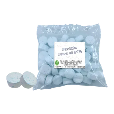 Pastillas de Cloro al 91% x 20 gr