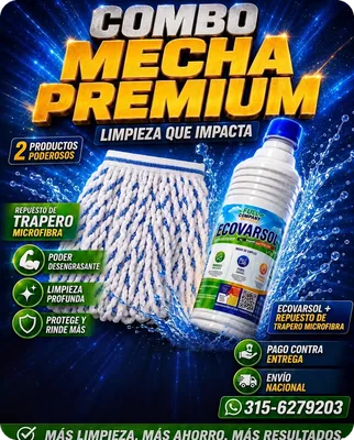 Combo Mecha Mariposa Premium (Ecovarsol gratis)