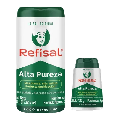 Sal de 130gr y 500gr