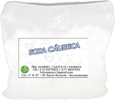 Soda cáustica en escamas