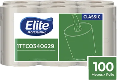 Toalla flujo central ecológica Elite (center pull)