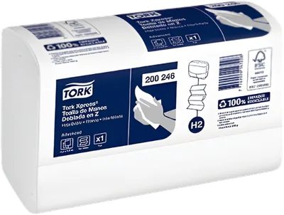 Toalla Z blanca Tork x150
